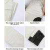 GSOU SNOW Womens Ski Bibs Snow Pants Snowboard Slim Overalls Insulated Waterproof Windproof Warm Winter(Beige)