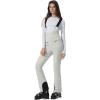 GSOU SNOW Womens Ski Bibs Snow Pants Snowboard Slim Overalls Insulated Waterproof Windproof Warm Winter(Beige)
