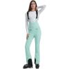 GSOU SNOW Womens Ski Bibs Snow Pants Snowboard Slim Overalls Insulated Waterproof Windproof Warm Winter(Green)