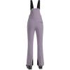 GSOU SNOW Womens Ski Bibs Snow Pants Snowboard Slim Overalls Insulated Waterproof Windproof Warm Winter(Purple)