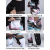 GSOU SNOW Womens Ski Bibs Snowboard Bibs Pants Snow Overalls Waterproof Windproof Winter Outdoor Sports Insulated Warm(Camouflage)