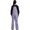 GSOU SNOW Womens Ski Bibs Snowboard Bibs Pants Snow Overalls Waterproof Windproof Winter Outdoor Sports Insulated Warm(Dark & Light Purple)