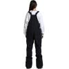 GSOU SNOW Womens Ski Bibs Snowboard Bibs Pants Snow Overalls Waterproof Windproof Winter Outdoor Sports Insulated Warm(Dark Black)