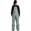GSOU SNOW Womens Ski Bibs Snowboard Bibs Pants Snow Overalls Waterproof Windproof Winter Outdoor Sports Insulated Warm(Green & Dark Green)