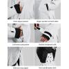 GSOU SNOW Women’s Ski Jacket and Pants Set Baggy Snowboard Jacket Snow Suit Waterproof Windproof Hooded Coat(Pink)