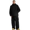 GSOU SNOW Womens Ski Jacket and Pants Set Snowsuit Snow Coat Waterproof Windproof Ski Suit Warm for Winter(Black-5)