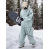 GSOU SNOW Womens Ski Jacket and Pants Set Snowsuit Snow Coat Waterproof Windproof Ski Suit Warm for Winter(Blue)