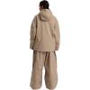 GSOU SNOW Womens Ski Jacket and Pants Set Snowsuit Snow Coat Waterproof Windproof Ski Suit Warm for Winter(Khaki)