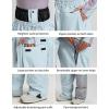GSOU SNOW Womens Ski Jacket and Pants Set Snowsuit Snow Coat Waterproof Windproof Ski Suit Warm for Winter(Light Blue-5)