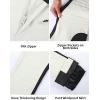 GSOU SNOW Womens Ski Pants Slim Snow Flared Snowboarding Insulated Waterproof Windproof Winter Outdoor Hiking Warm(Beige)