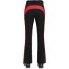 GSOU SNOW Womens Ski Pants Slim Snow Flared Snowboarding Insulated Waterproof Windproof Winter Outdoor Hiking Warm(Black Red)