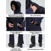 GSOU SNOW Womens Ski Suits Down One Piece Snowsuit Waterproof Snowboard Jumpsuits Winter Ski Outfit(Navy Blue)