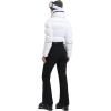 GSOU SNOW Womens Ski Suits Down One Piece Snowsuit Waterproof Snowboard Jumpsuits Winter Ski Outfit(White)