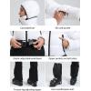 GSOU SNOW Womens Ski Suits Down One Piece Snowsuit Waterproof Snowboard Jumpsuits Winter Ski Outfit(White)