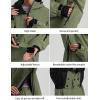 GSOU SNOW Womens Snowboard Jacket Men Snow Jacket Warm Waterproof Coat Ski Jacket for Winter Sport(Army Green)