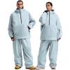 GSOU SNOW Womens Snowboard Jacket Men Snow Jacket Warm Waterproof Coat Ski Jacket for Winter Sport(Blue)