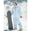 GSOU SNOW Womens Snowboard Jacket Men Snow Jacket Warm Waterproof Coat Ski Jacket for Winter Sport(Blue)