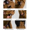 GSOU SNOW Womens Snowboard Jacket Men Snow Jacket Warm Waterproof Coat Ski Jacket for Winter Sport(Dark Coffee)