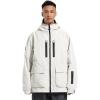 GSOU SNOW Men’s Ski Jacket Snowboard Snow Coat Waterproof Windproof Insulated Winter Mountain Outdoor Sports Hooded Warm(Beige)