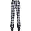 GSOU SNOW Ski Pants Women Snow Pants Slim Waterproof Insulated Windproof Winter Sports Warm With a Waistband(Grid)
