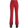 GSOU SNOW Ski Pants Women Snow Pants Slim Waterproof Insulated Windproof Winter Sports Warm With a Waistband(Red)