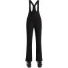 GSOU SNOW Women Ski Bib Pants Snow Overalls Snowboard Waterproof Windproof Insulated Slim Winter Warm High elasticity(Black)