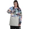 GSOU SNOW Women Ski Jacket Snow Coat Waterproof Windproof Snowboarding Jacket Coat Insulated Warm Winter(Multicolor)
