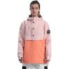 GSOU SNOW Women Ski Jacket Snow Coat Waterproof Windproof Snowboarding Jacket Coat Insulated Warm Winter(Pink Orange)