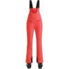 GSOU SNOW Womens Ski Bibs Snow Pants Snowboard Slim Overalls Insulated Waterproof Windproof Warm Winter(Orange Red)