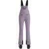GSOU SNOW Womens Ski Bibs Snow Pants Snowboard Slim Overalls Insulated Waterproof Windproof Warm Winter(Purple)
