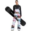 GSOU SNOW Womens Ski Bibs Snowboard Bibs Pants Snow Overalls Waterproof Windproof Winter Outdoor Sports Insulated Warm(Camouflage)