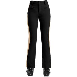 GSOU SNOW Ski Pants Women Snow Pants Slim Waterproof Insulated Windproof Winter Sports Warm With a Waistband(Black Coffee)