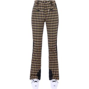 GSOU SNOW Ski Pants Women Snow Pants Slim Waterproof Insulated Windproof Winter Sports Warm With a Waistband(Khaki)