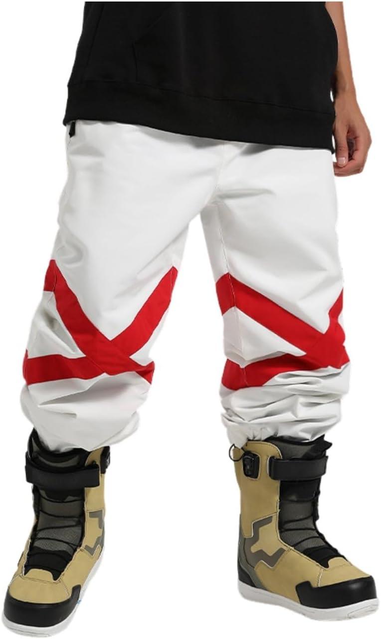 image:imageGSOU SNOW Womens Ski Pants Mens Snowboard Pants Waterproof Snow Pants for Winter Outdoor Sport WarmBeige1