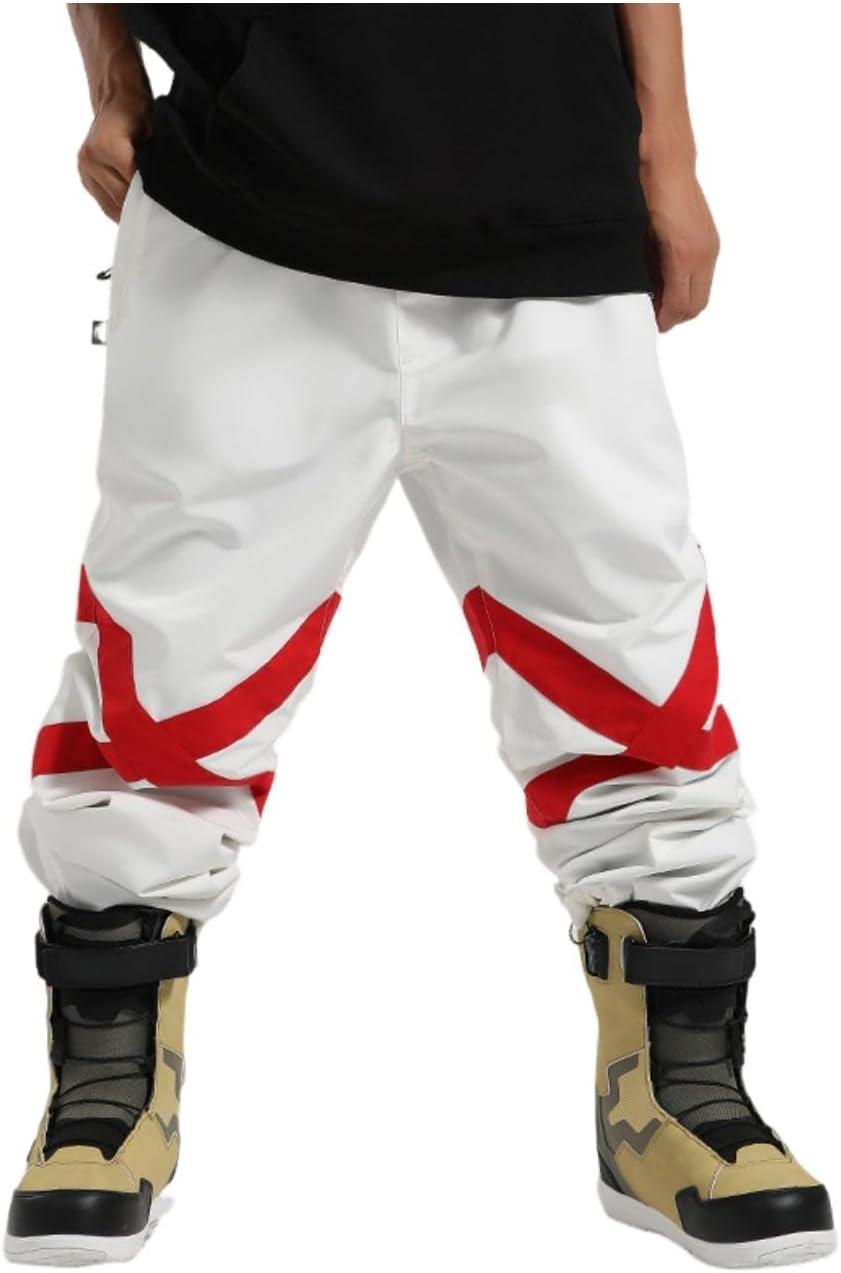 image:imageGSOU SNOW Womens Ski Pants Mens Snowboard Pants Waterproof Snow Pants for Winter Outdoor Sport WarmBeige1