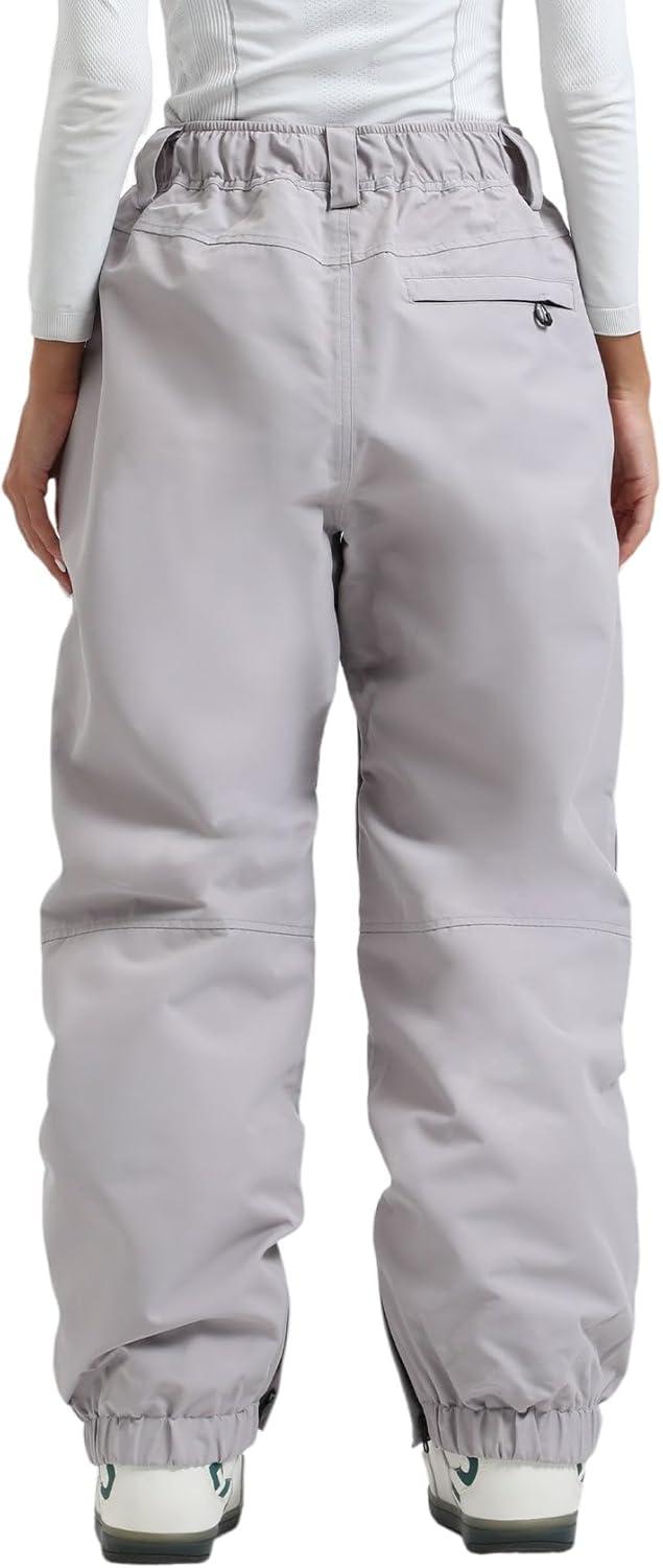 image:imageGSOU SNOW Womens Ski Pants Mens Snowboard Pants Waterproof Snow Pants for Winter Outdoor Sport WarmCoffee