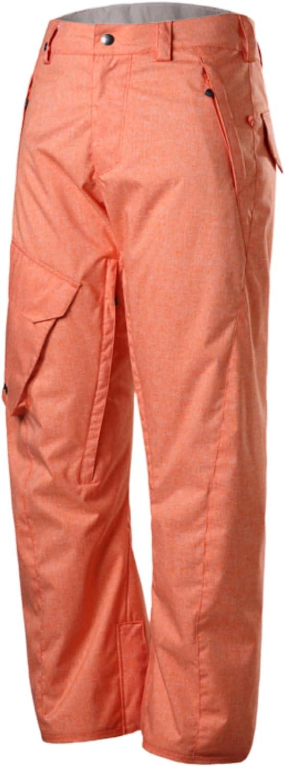 image:imageGSOU SNOW Womens Ski Pants Mens Snowboard Pants Waterproof Snow Pants for Winter Outdoor Sport WarmOrange1