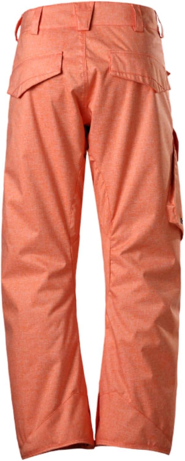 image:imageGSOU SNOW Womens Ski Pants Mens Snowboard Pants Waterproof Snow Pants for Winter Outdoor Sport WarmOrange1