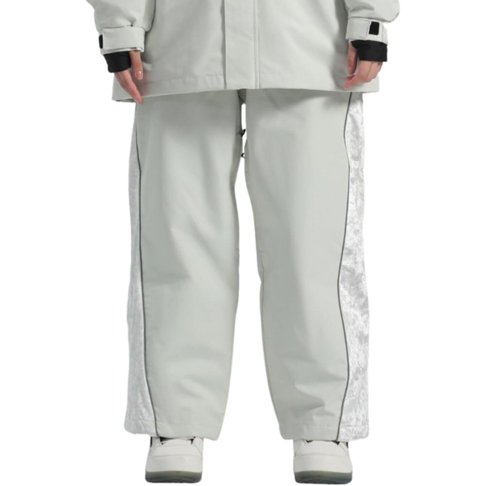 image:imageGSOU SNOW Womens Ski Pants Mens Snowboard Pants Waterproof Snow Pants for Winter Outdoor Sport WarmBeige4