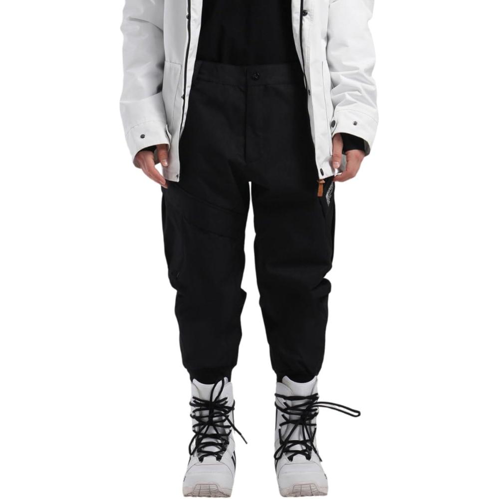 image:imageGSOU SNOW Womens Ski Pants Mens Snowboard Pants Waterproof Snow Pants for Winter Outdoor Sport WarmBlack13