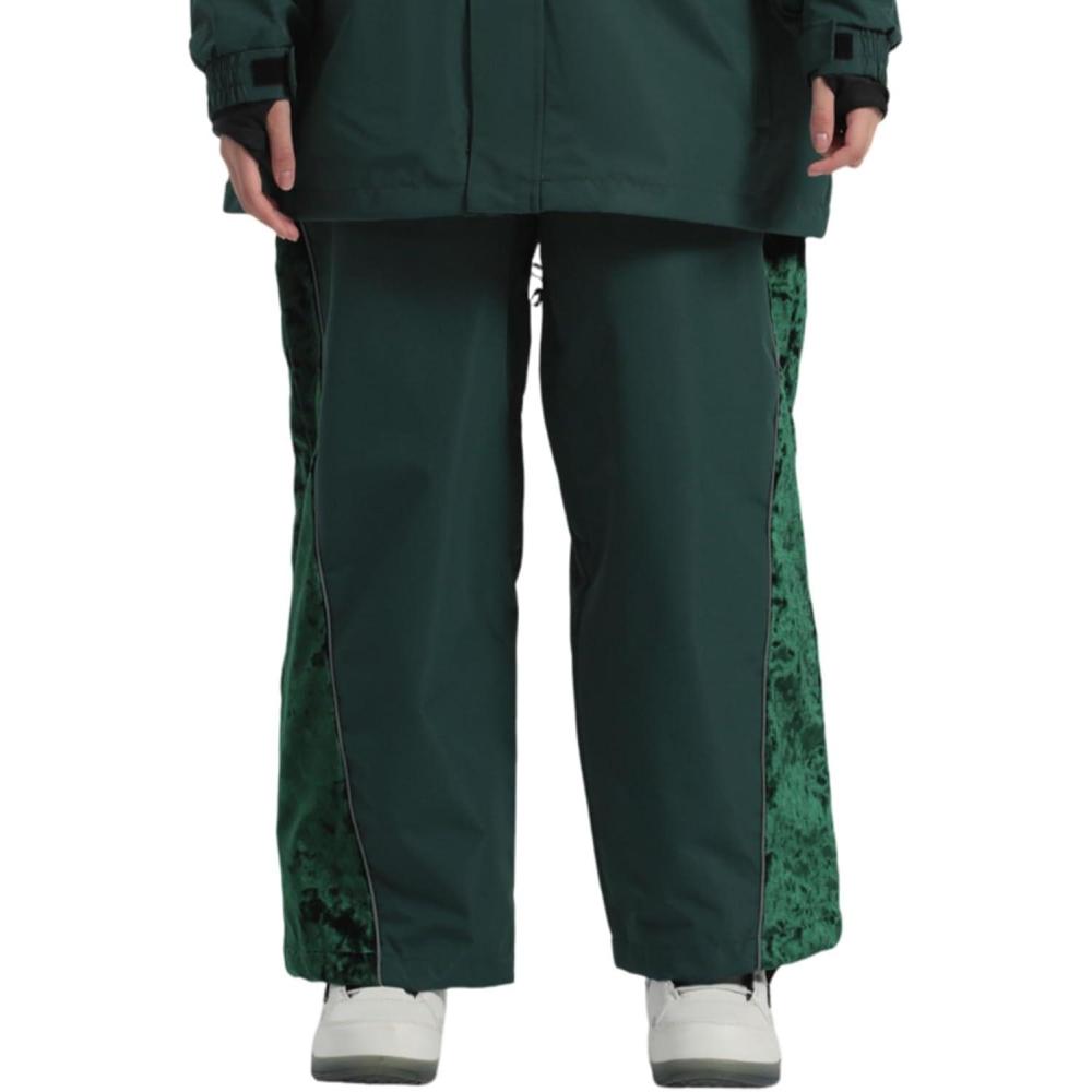 image:imageGSOU SNOW Womens Ski Pants Mens Snowboard Pants Waterproof Snow Pants for Winter Outdoor Sport WarmGreen1