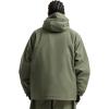 GSOU SNOW Men Ski Jacket Snowboard Waterproof Baggy Snow Coat Warm Winter Sport Hooded(Army Green)
