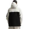 GSOU SNOW Men Ski Jacket Snowboard Waterproof Baggy Snow Coat Warm Winter Sport Hooded(Black Beige)
