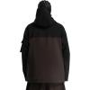GSOU SNOW Men Ski Jacket Snowboard Waterproof Baggy Snow Coat Warm Winter Sport Hooded(Black Coffee)