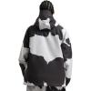 GSOU SNOW Men Ski Jacket Snowboard Waterproof Baggy Snow Coat Warm Winter Sport Hooded(Cow)