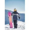 GSOU SNOW Men Ski Jacket Women Baggy Snowboard Jacket Snow Coat Mountain Jacket Hooded Waterproof Windproof Reflective Strip(Blue)