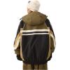 GSOU SNOW Men Ski Jacket Women Baggy Snowboard Jacket Snow Coat Mountain Jacket Hooded Waterproof Windproof Reflective Strip(Green)