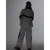 GSOU SNOW Men Snowboard Jacket Ski Baggy Women Snow Coat Waterproof Winter Sport Hooded Reflective Strip(Beige)