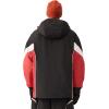 GSOU SNOW Men Snowboard Jacket Ski Baggy Women Snow Coat Waterproof Winter Sport Hooded Reflective Strip(Black 1)