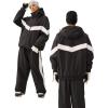 GSOU SNOW Men Snowboard Jacket Ski Baggy Women Snow Coat Waterproof Winter Sport Hooded Reflective Strip(Black)